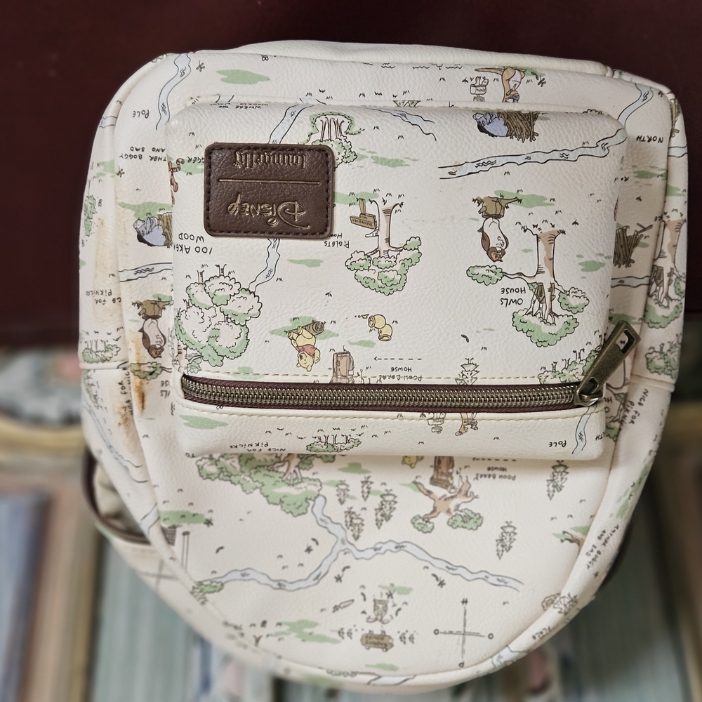 Disney Winnie the Pooh Map Backpack